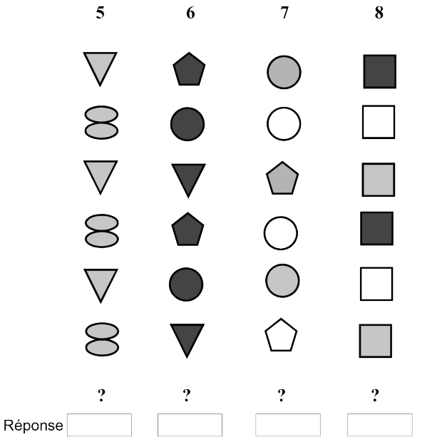 test psychotechnique focus numero 4