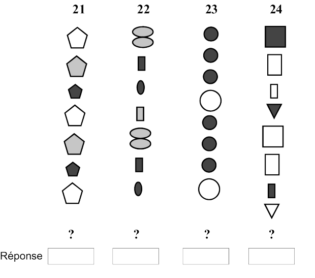 test psychotechnique focus numero 8